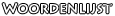 Woordenlijst